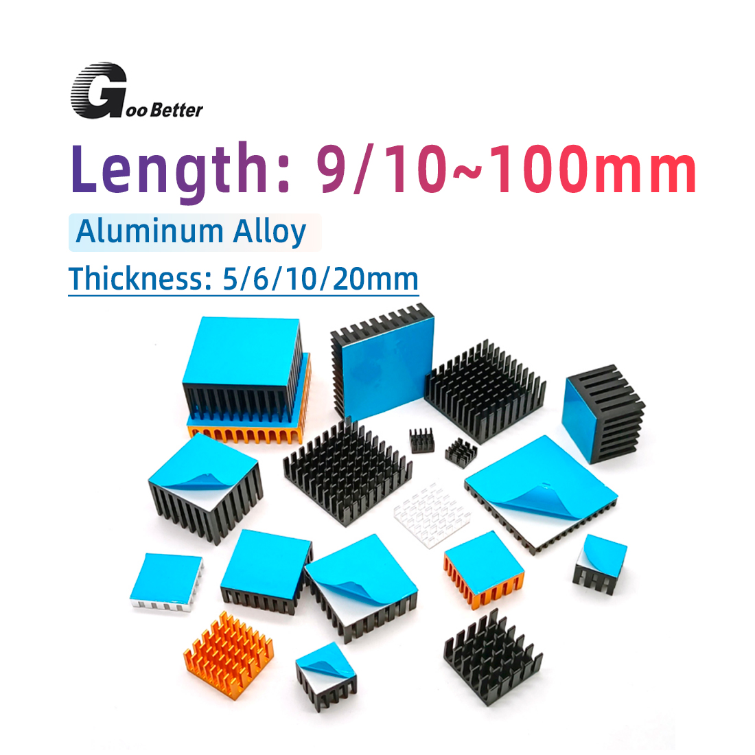 Heatsink - Aluminum Heatsink Radiator Heat Sink Cooler