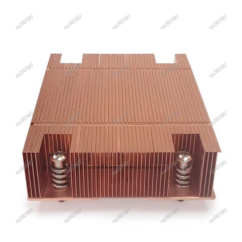 Cpu Heatsink - Pure Copper 1U CPU Heatsink with