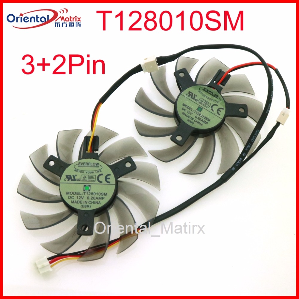 Air Cooler Cpu - Free Shipping T128010SM 75mm DC12V 0.20A