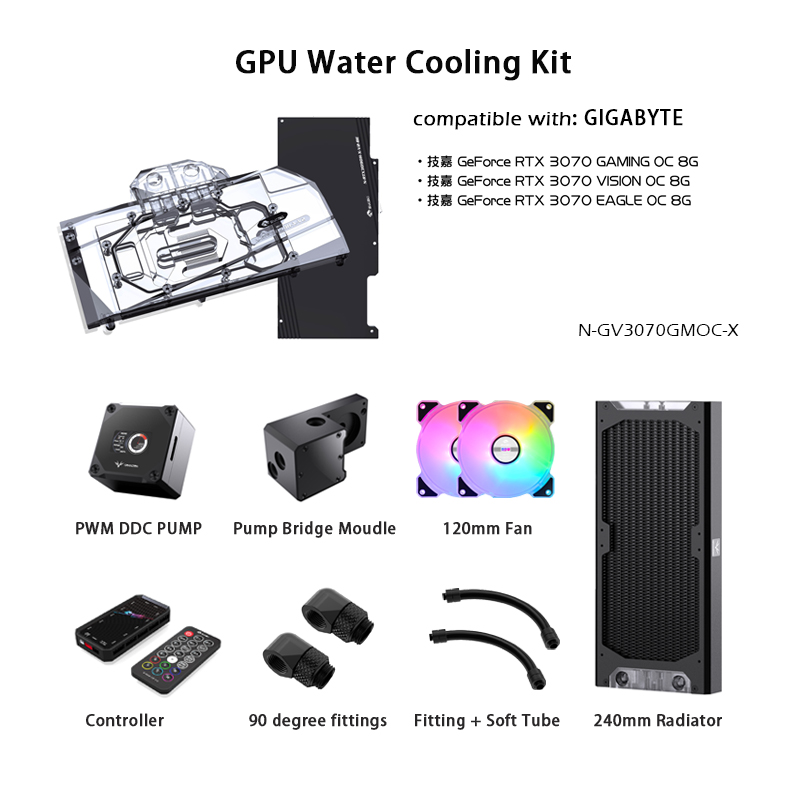 Gpu Cooler - Gold Seller Granzon Water Cooling Kit