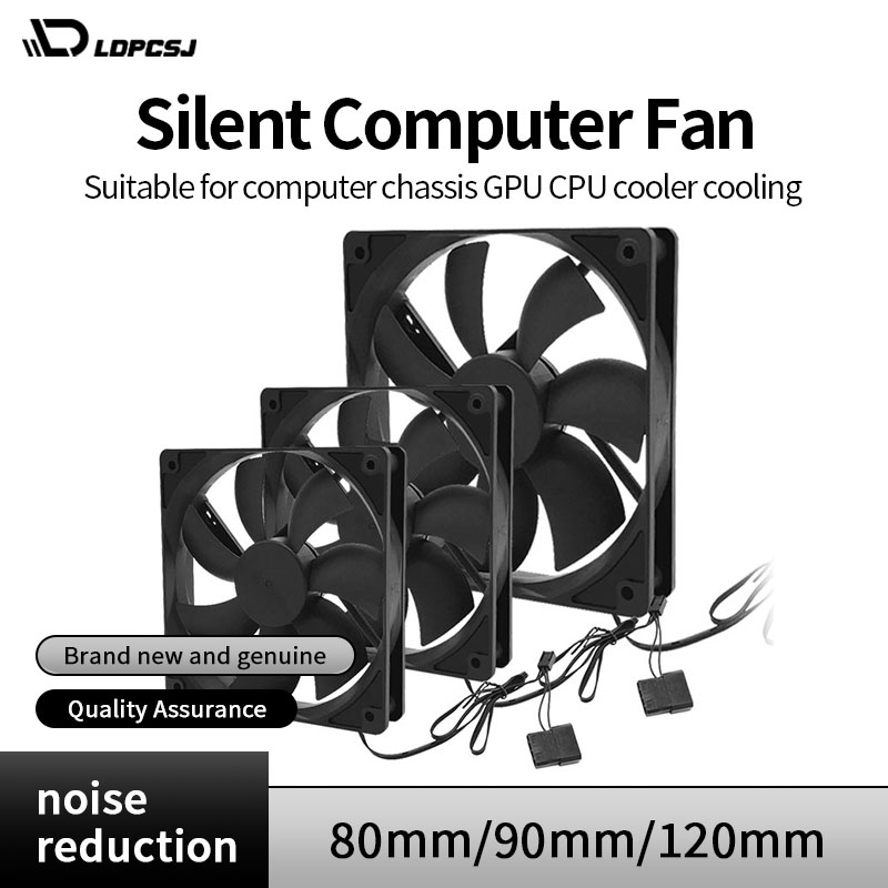 Gpu Cooler - 80mm 90mm 120mm Quiet Computer Fan
