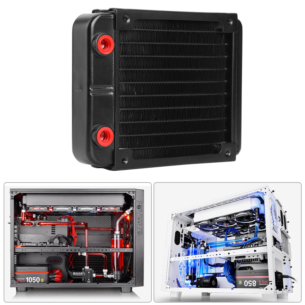 Aio Liquid Cooler - 120mm Water Cooling Radiator G1/4 Thread