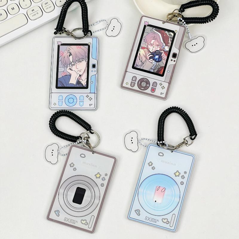 Case Fan - Cute Camera Shaped Acrylic Photocard Holder