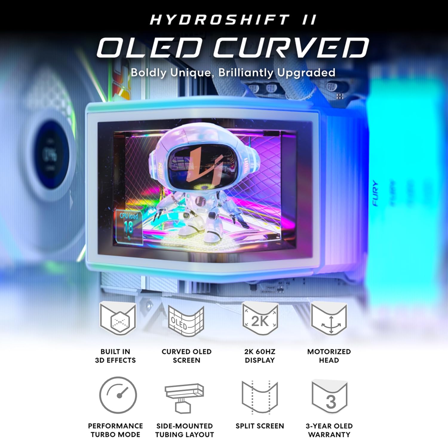 Lian Li Hydroshift II OLED Cur - Aio Liquid Cooler review and price