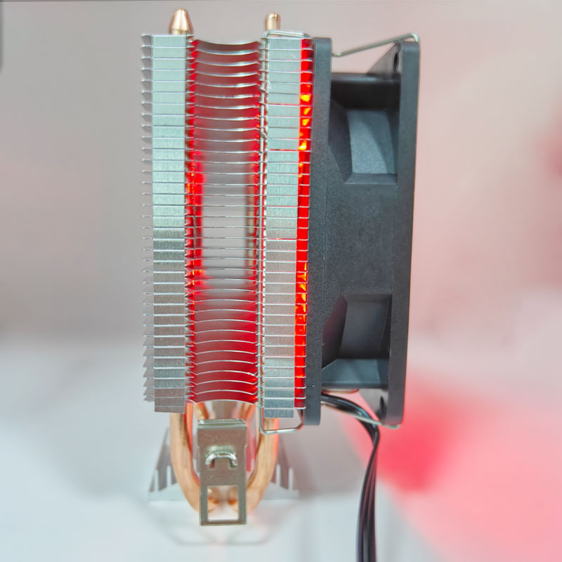 2 Heat-pipes CPU Cooler Tower  - Air Cooler Cpu review and price