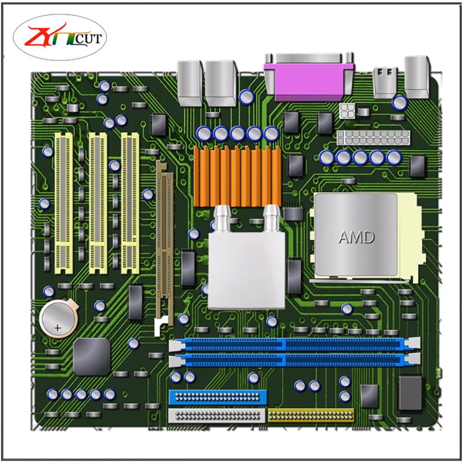 40 80mm CPU Aluminum water-coo - Heatsink review and price