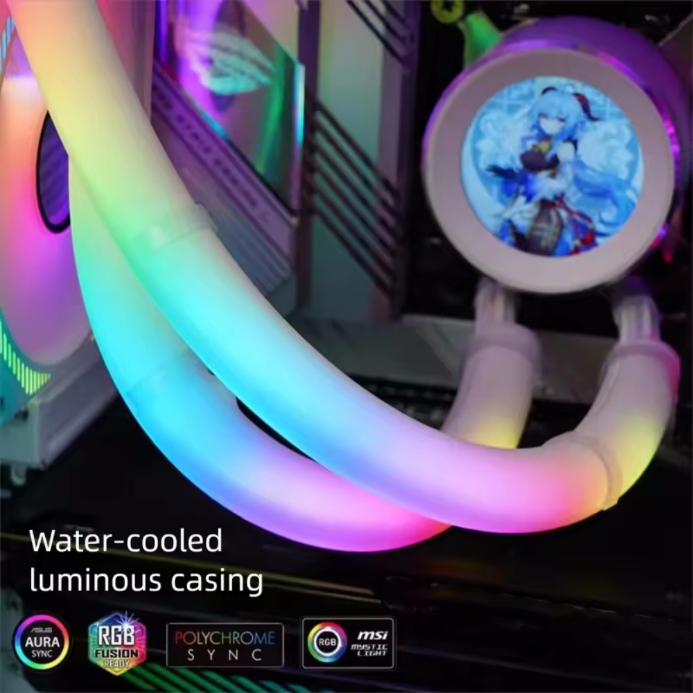 Flexible 5V ARGB LED Neon Tube - Aio Liquid Cooler review and price