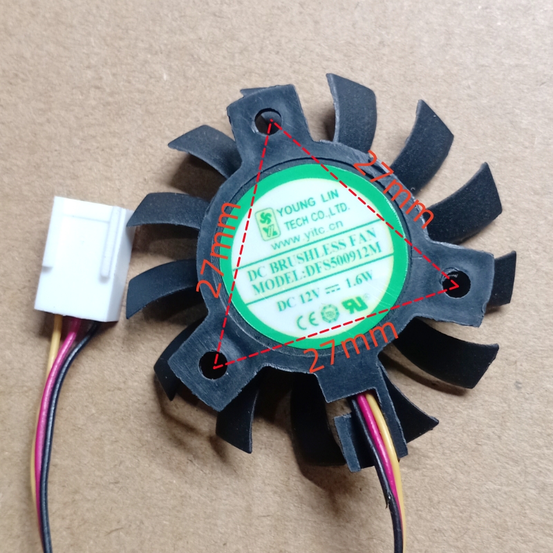 1PC New for DFS500912L DFS5009 - Cpu Fan review and price