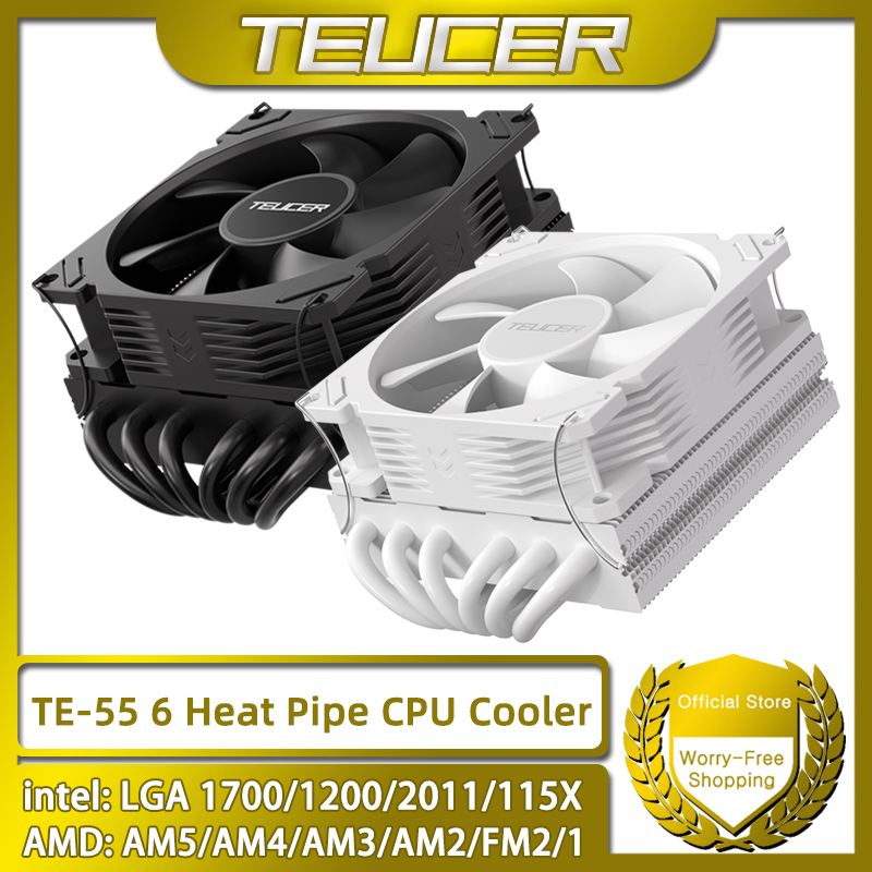 TEUCER TE-55 Low Profile CPU C - Air Cooler Cpu review and price