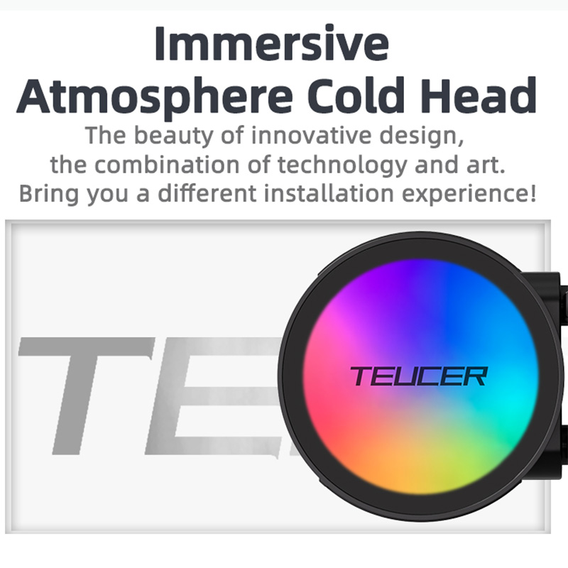 TEUCER AF-120 Water Cooler 12c - Aio Liquid Cooler review and price