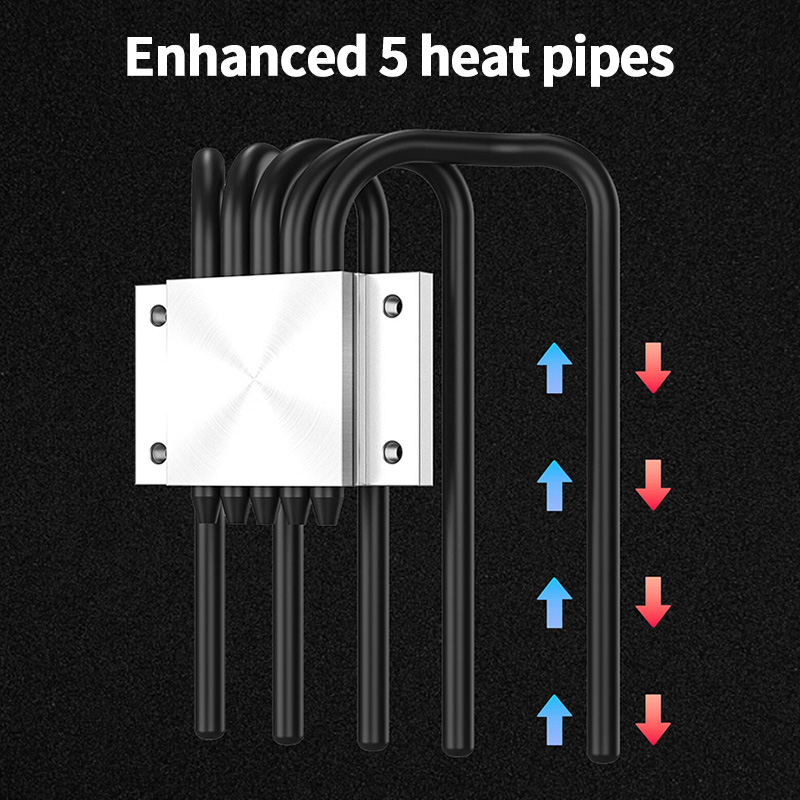 ID-COOLING IS-55 5Heatpipe CPU - Air Cooler Cpu review and price