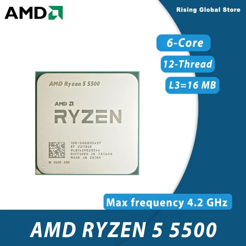 AMD Ryzen 5 5500 Studio Multi  - Cpu Cooler review and price