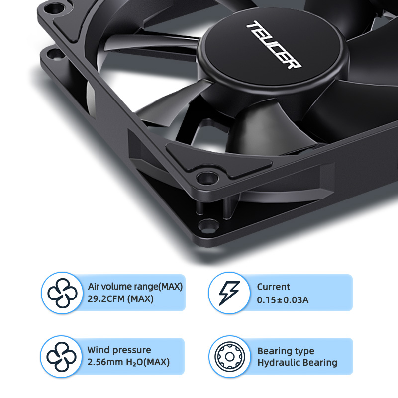 Teucer UT-8015 8CM Chassis Fan - Gpu Cooler review and price