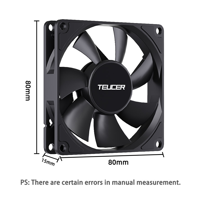 Teucer UT-8015 8CM Chassis Fan - Gpu Cooler review and price